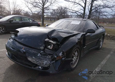 1991 Mitsubishi 3000 Gt Sl из США, поврежденный, VIN JA3XD64B5MY013463